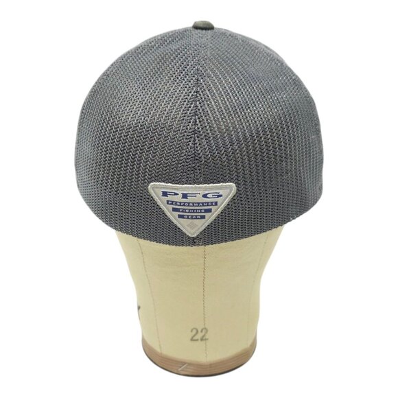 Columbia PFG Mesh Flexfit L/XL Cap Performance Fishing Gear Flag Patch Hat - Picture 4 of 15